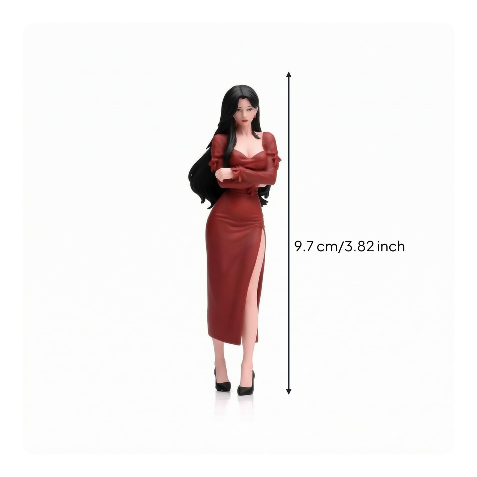 Figura Mujer Resina Coleccionable