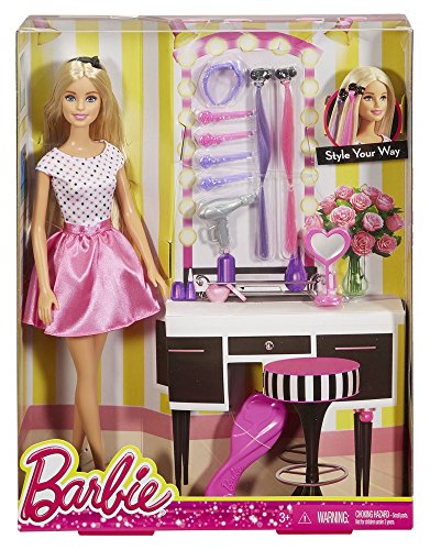 Preisvergleich Produktbild Mattel Puppe Barbie Haarschmuck