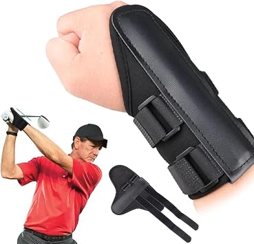 Golf Swing Alignment Brace 2.0,Golf Swing Trainer,Golf Training Aid,Golf Wrist Correction Set,Golf Beginner Gesture Trainer,Golf Wrist Hinge Trainer,Golf Swing Training Elbow Brace