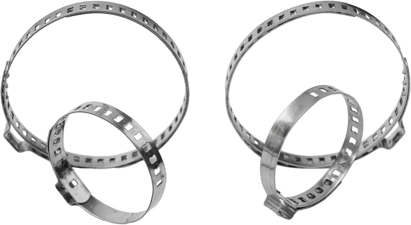 CV Boot clamp 24× Adjustable Stainless Steel Drive Shaft Axle Joint Clip 25-50mm 50-120mm 8mm Drive Shaft Axle Joint Clip
