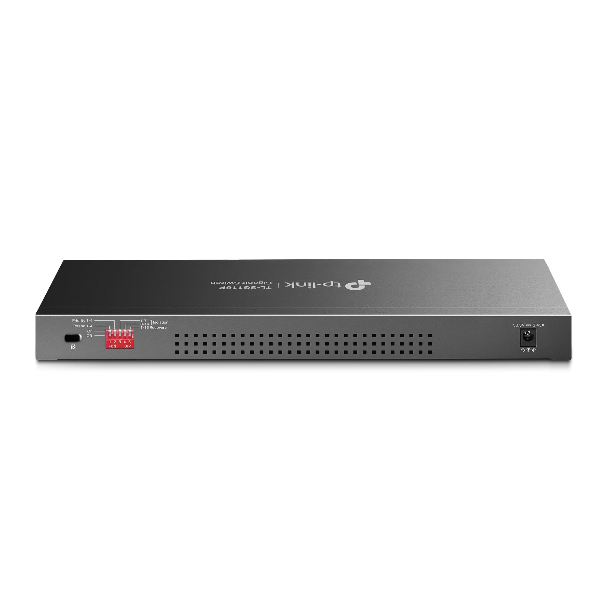 TP-Link TL-SG116P switch No administrado Gigabit Ethernet (10/100/1000) Energía sobre Ethernet (PoE) Negro
