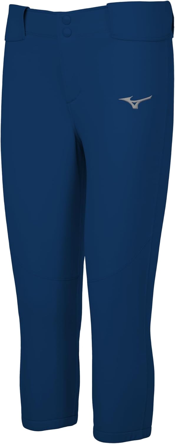 Mizuno Womens Girl's Belted Stretch Softball Pant