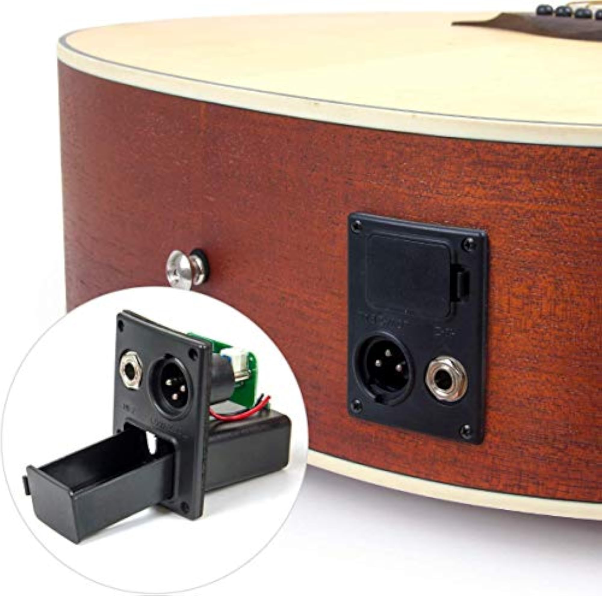 5 Band EQ Pre-Amp Equalizer Pickup for Acoustic Guitar