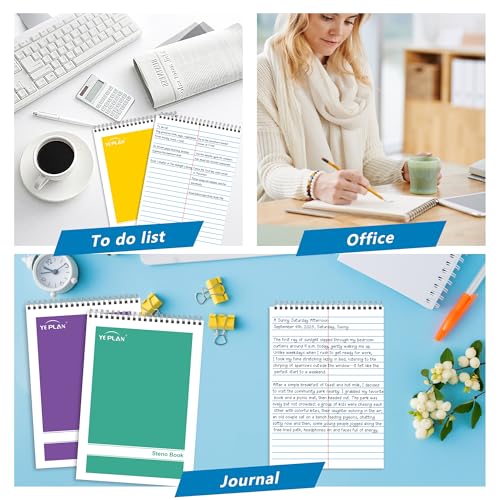 Carnets à spirales Yeplan lignés pour ne plus perdre vos notes de réunion - 5