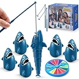 JONEG Fishing Game Toys for Kids 3-5, Who Can Catch The Longest Fish Board Games, Preschool Kindergarten Toddlers Games - Educational Insights, Learning Activities, Gifts for Age 3 4 5 Year Olds