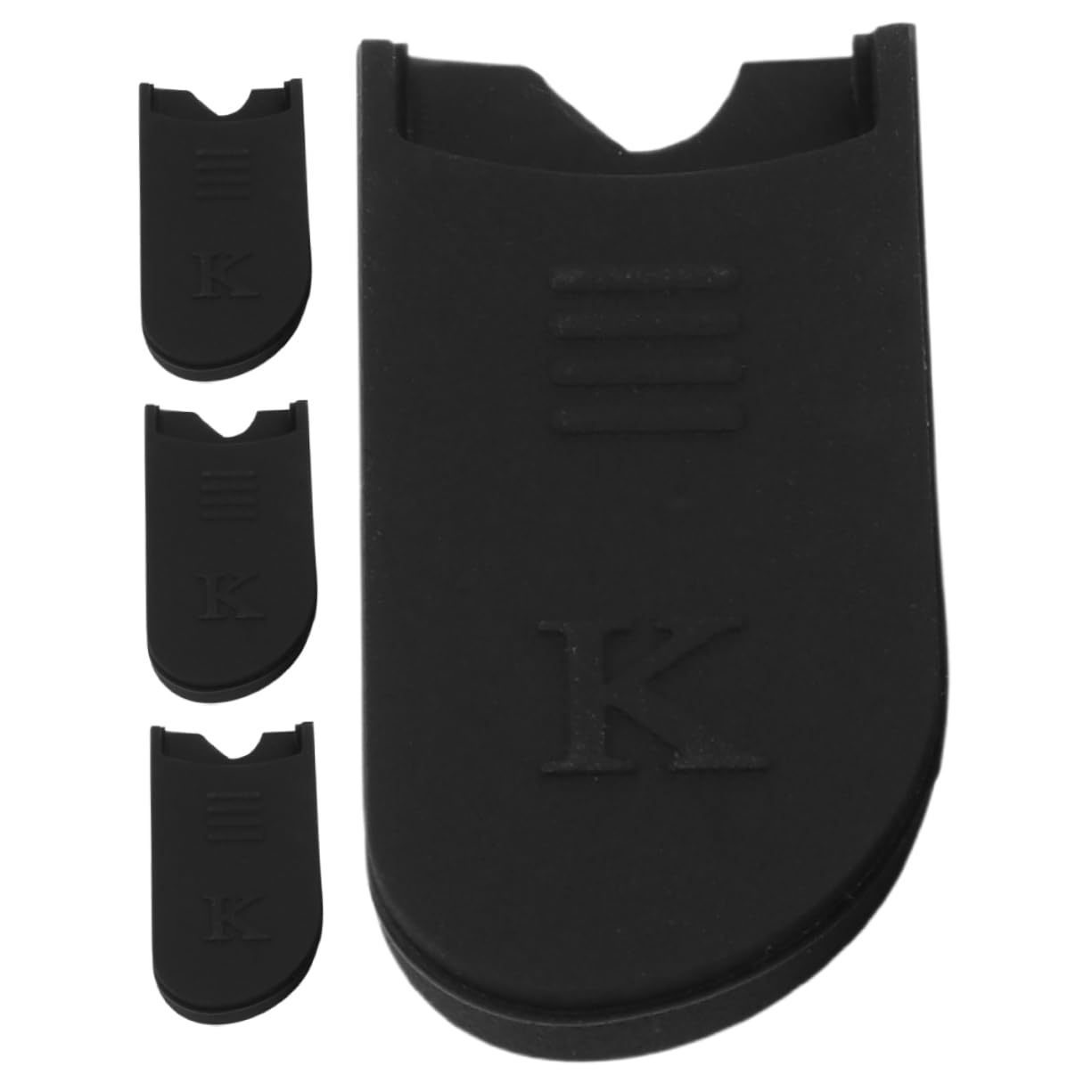 GOOHOCHY 4Pcs Saxophone Thumb Rest Cushion Rubber Finger Pad for Alto Tenor and Soprano Saxophones Enhances Grip Stability and Comfort for Long Practice Sessions