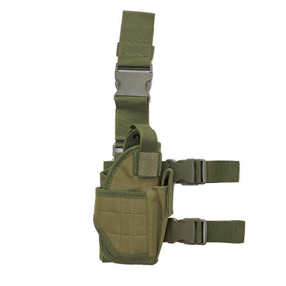 Right Drop Leg Adjustable Tactical Army Pistol Gun Thigh Holster Pouch Holder for G 17 19 31 32 most pistol