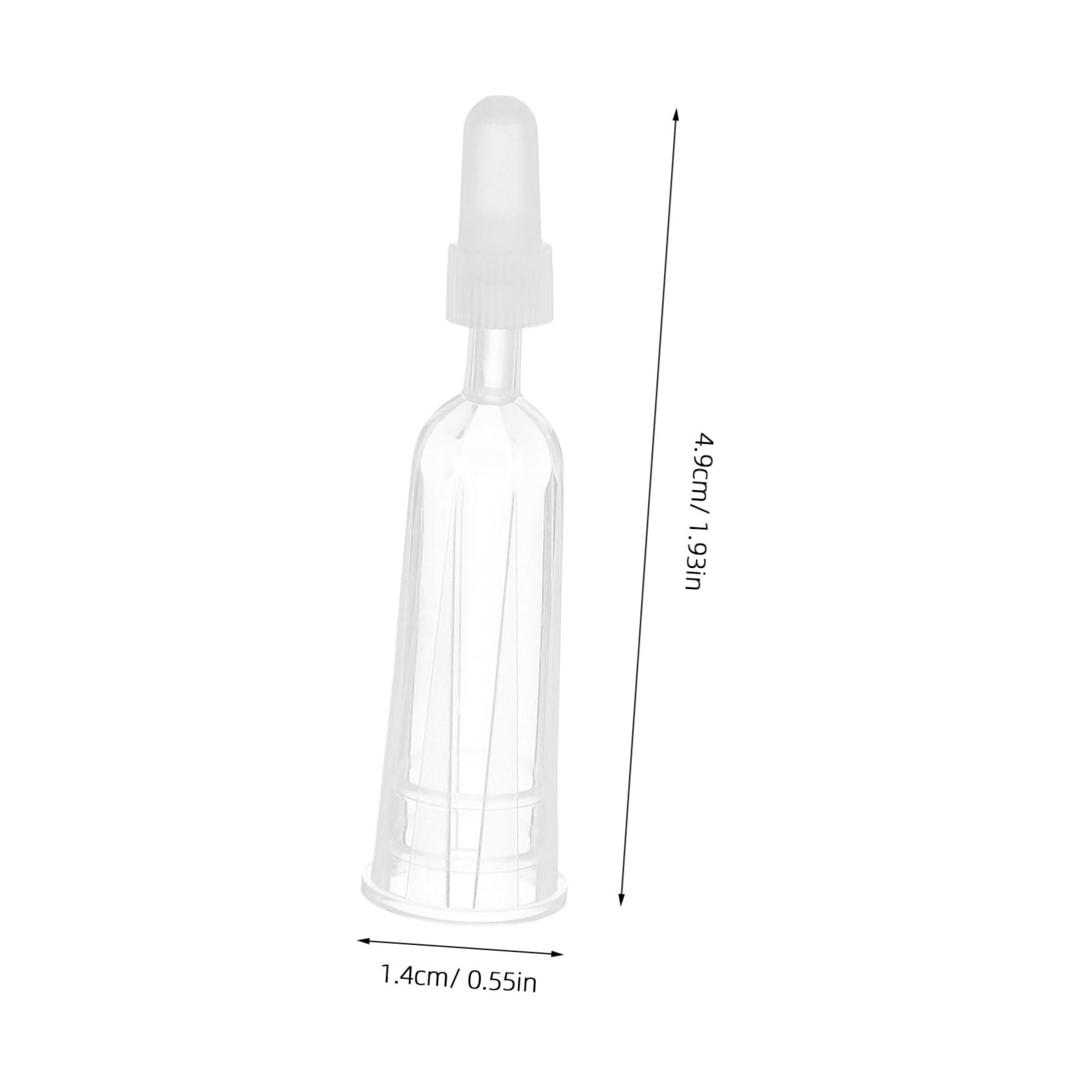 SOLUSTRE 6 Pezzi Tappi per Ampolle da 2ml in Tpe Resistenti per Apertura Fiale in Ambienti Medici e Laboratori Prevenendo Sporco alle Mani