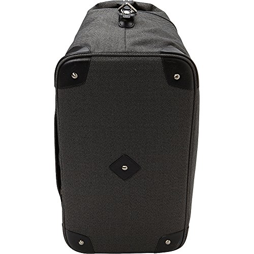 Hartmann Luxe Softside Weekend Duffel, Black Herringbone, One Size