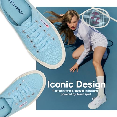 Image of Superga 2750 Cotu Classic Canvas Sneakers for Men & Women - Iconic Italian Men's and Women's Tennis Shoes with Breathable Upper, Non Slip Rubber Sole