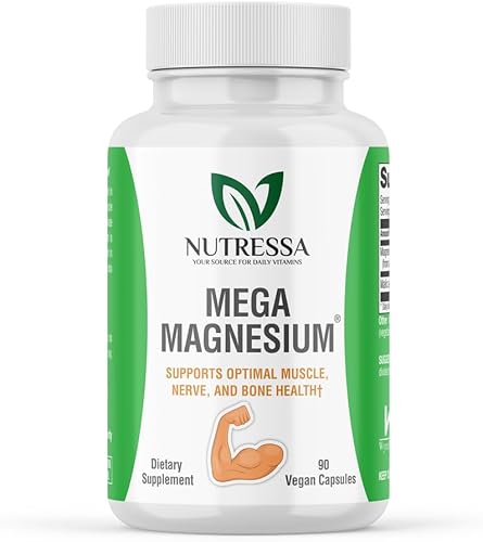 Nutressa® - Mega Magnesio Veg Caps (glicinato, quelato, orato)
