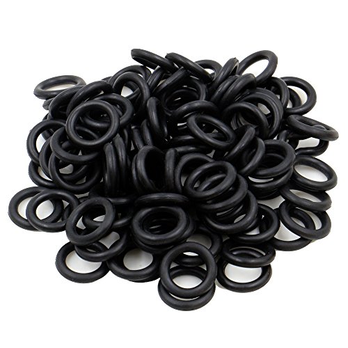 Autdor Tattoo Machine Parts - 100Pcs Tattoo Rubber Bands, 100Pcs Tattoo O-Rings, 100Pcs Tattoo Grommets, 100Pcs Tattoo Nipples & 1 Set Tattoo Cleaning Brush Set For Tattoo Machines, Tattoo Supplies #TOP3