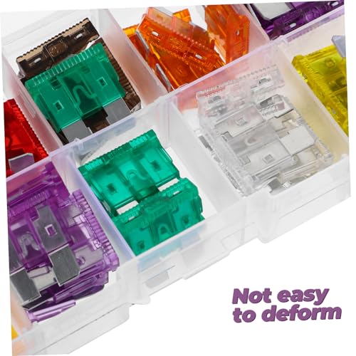 Kit de fusibles automotrices MAGICLULU, 50 piezas, diseño compacto, materiales zinc y policarbonato, para auto, RV y motorhome miniatura 3