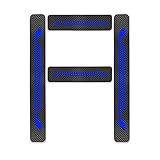 Paket umfassen: 4Pcs / Set (2pcs Haustür + 2pcs Hintertür), wir bieten einen Schaber kostenlos an. Größe: 48 cm * 6,5 cm oder 19 Zoll * 2,56 Zoll (lang), 24 cm * 6,5 cm oder 9,5 Zoll * 2,56 Zoll (kurz), Farbe: Blau. 1 Jahr Garantie, wenn Sie Fragen haben, wenden Sie sich bitte an uns.