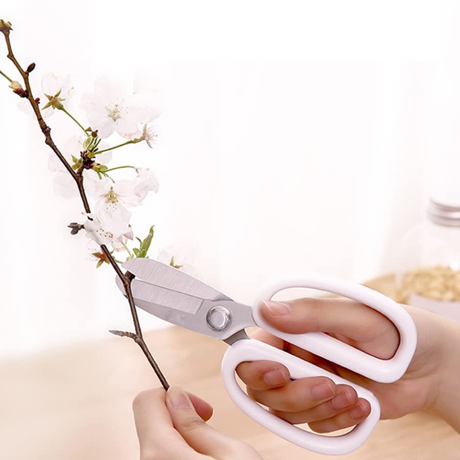 ARFUKA Garden Pruning Shears Scissors with Comfort Grip Handle Steel Floral Scissors Floral Shears - Image 3