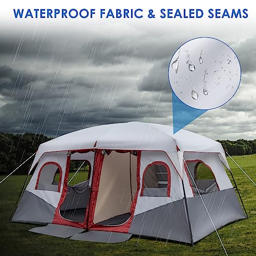 Outvita 8/10 Person 2 Room Tent