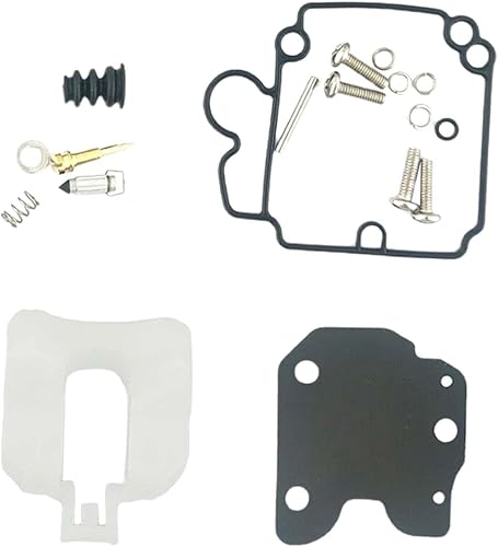 Miniatura 7 de KOZEEY Kit de reparación de carburador 8542561 de repuesto que reemplaza accesorios resistentes de reparación automotriz profesional