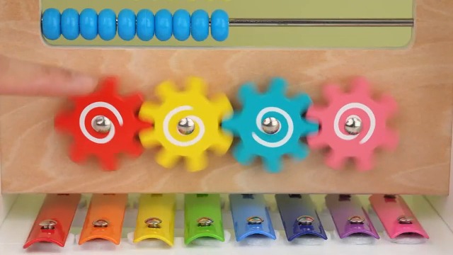 Cube D'activités 12-en-1 Maycoly - Jouet Bois Montessori - Labyrinthe Perles, Tri Formes - Pour 1-5 Ans
