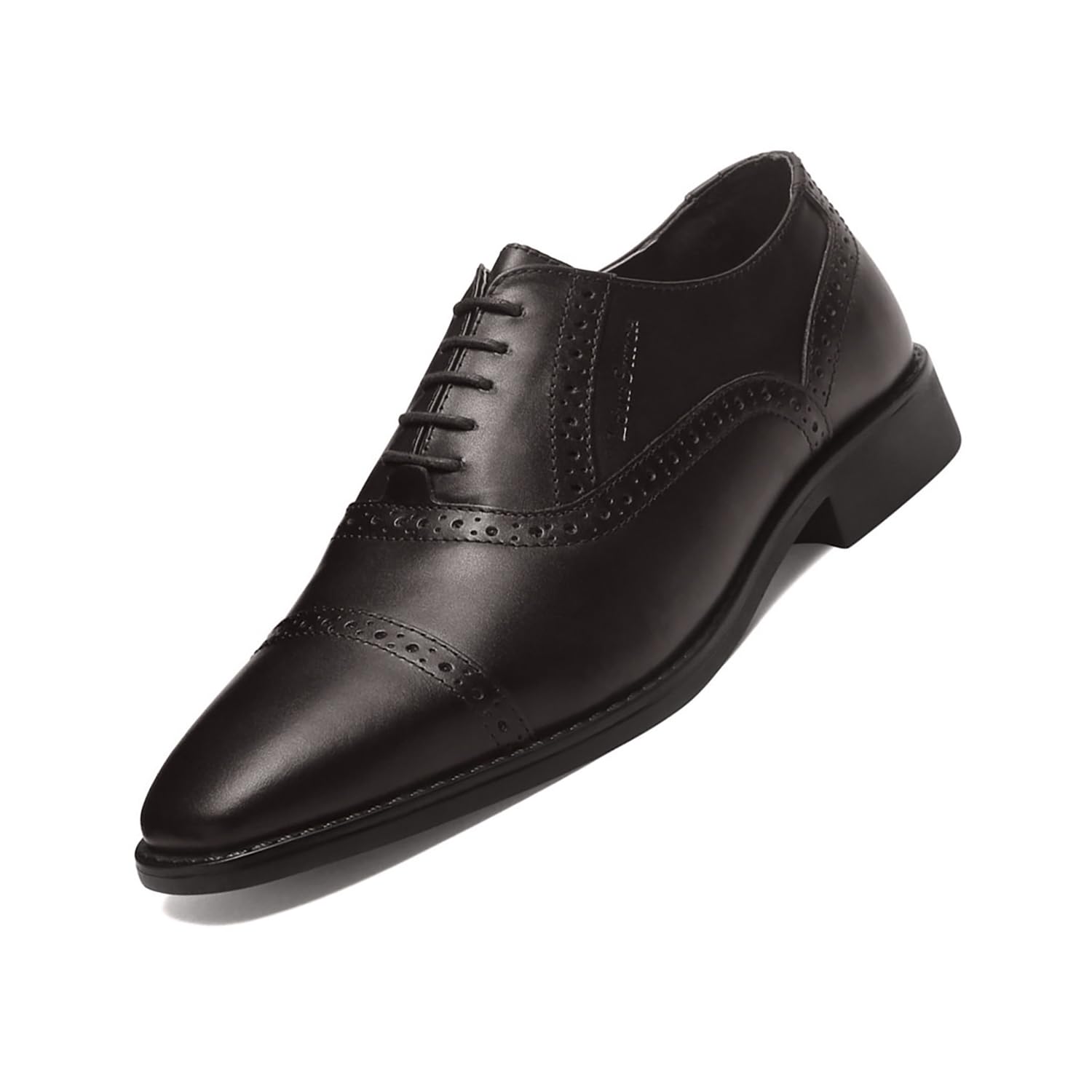 louis stitch Formal Lace Up Shoes for Men | Handcrafted Italian Leather Mens Oxford Shoes| Brunette Brown | RXOXBB-picture-46
