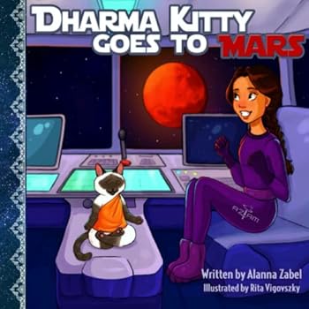 Paperback Dharma Kitty Goes to Mars! (AZ I AM Girlz) Book