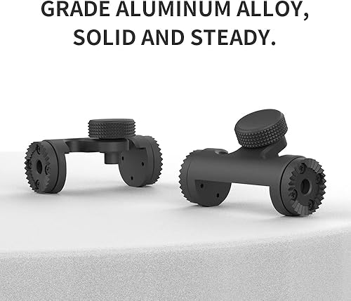 Miniatura 2 de FeiyuTech [Oficial] ARRI Rosettes Gear M6 Kit estándar 1/4 '' agujero para Feiyu SCPRP/SCPRP 2 Gimbal/SCORP-C estabilizador instalar monitor y