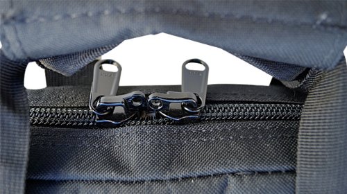 Deluxe Heavy Duty Two Gunner Pistol Case Black Ykk Zipper #TOP2