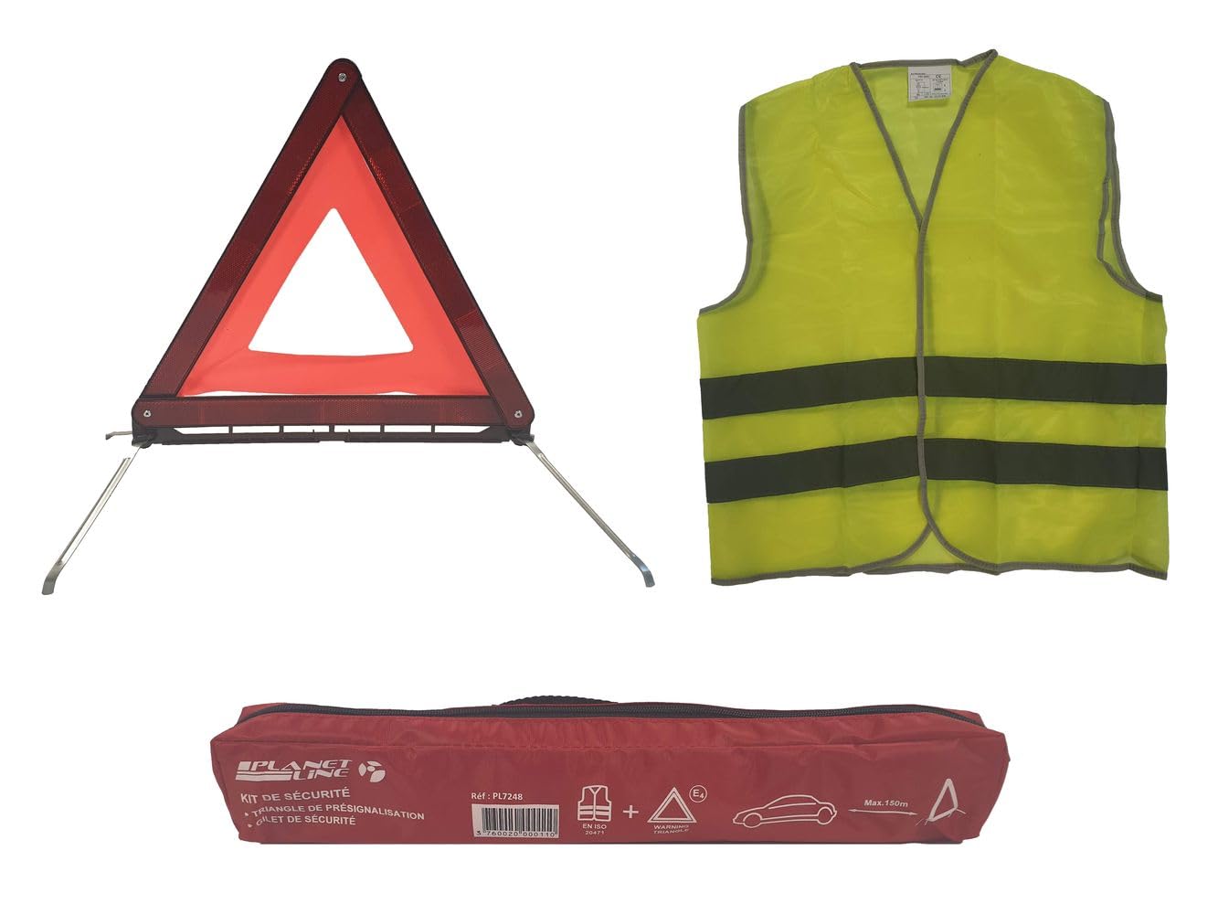 Kit Gilet Plus Triangle de Presignalisation