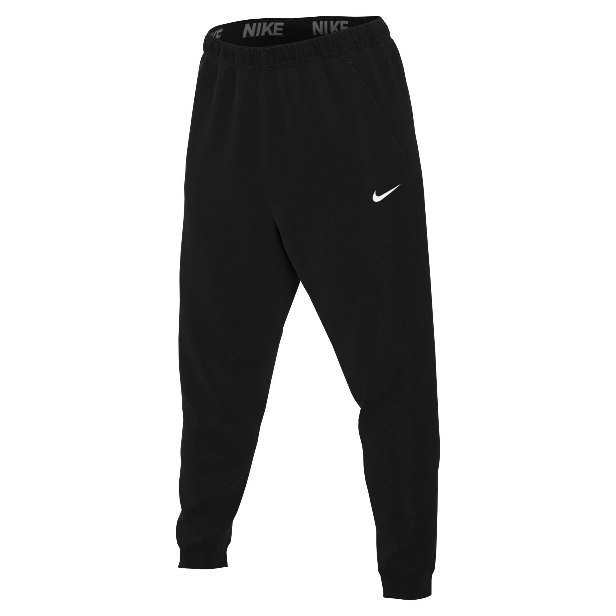 Nike Men' Grey Dri-Fit Fleece Training Pants in Size S, Sports Direct