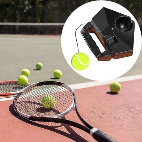 kowaku Treinador de tênis rebounder multifuncional equipamento de treinamento de tênis suprimentos p