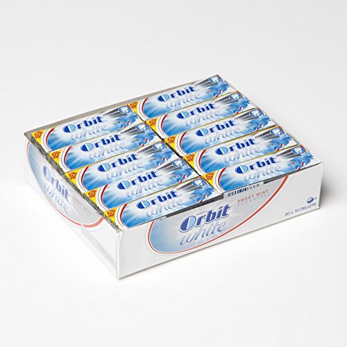 Orbit white menta suave gragea 30 ud.
