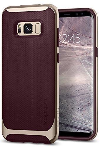 Spigen Neo Hybrid Designed for Samsung Galaxy S8 Plus Case (2017) - Burgundy