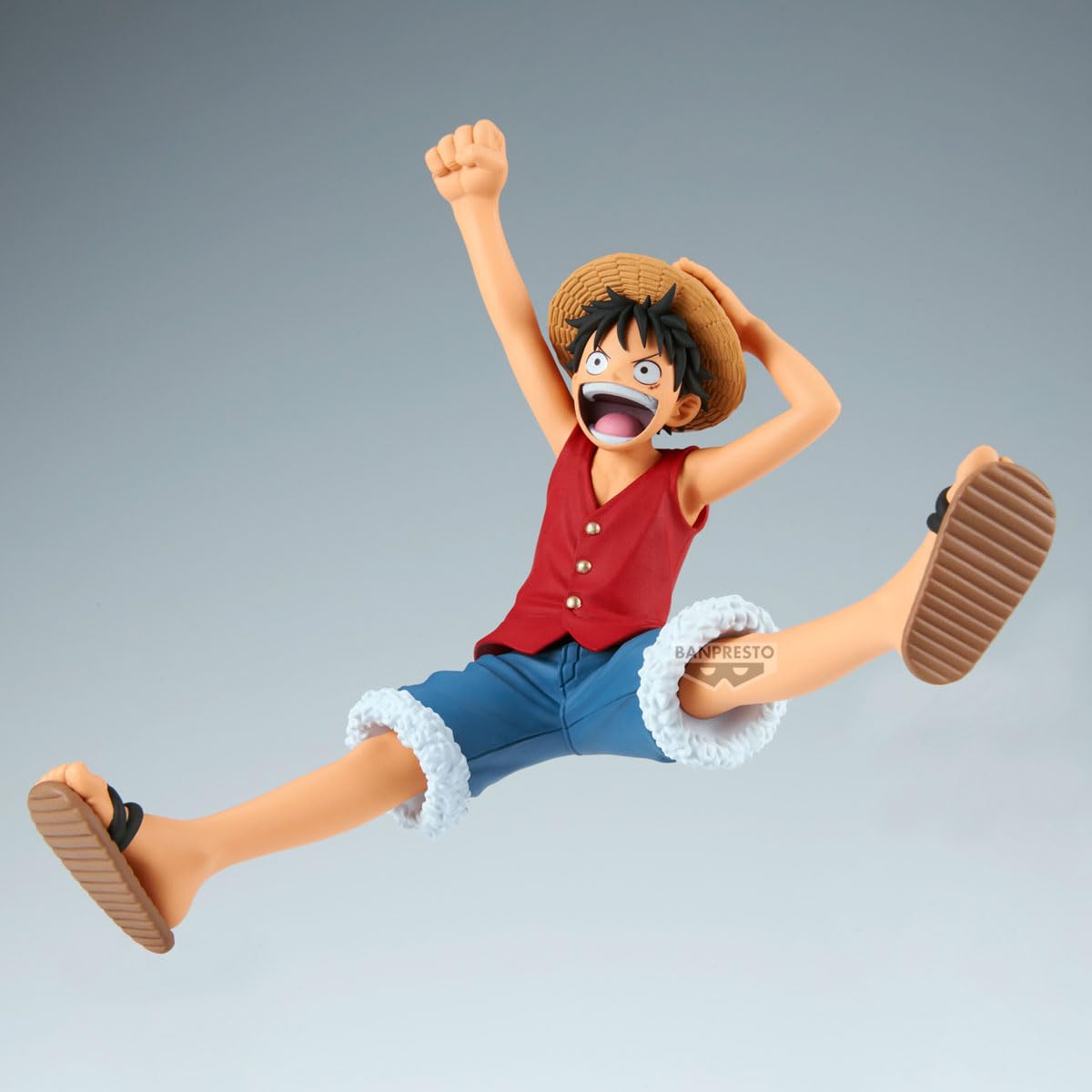 Banpresto Figurka akcji Monkey D. Luffy One Piece - Romance Dawn Vol.1 12cm - PZ71357P wielokolorowa - Figurka kolekcjonerska - Idealna dla fanów anime
