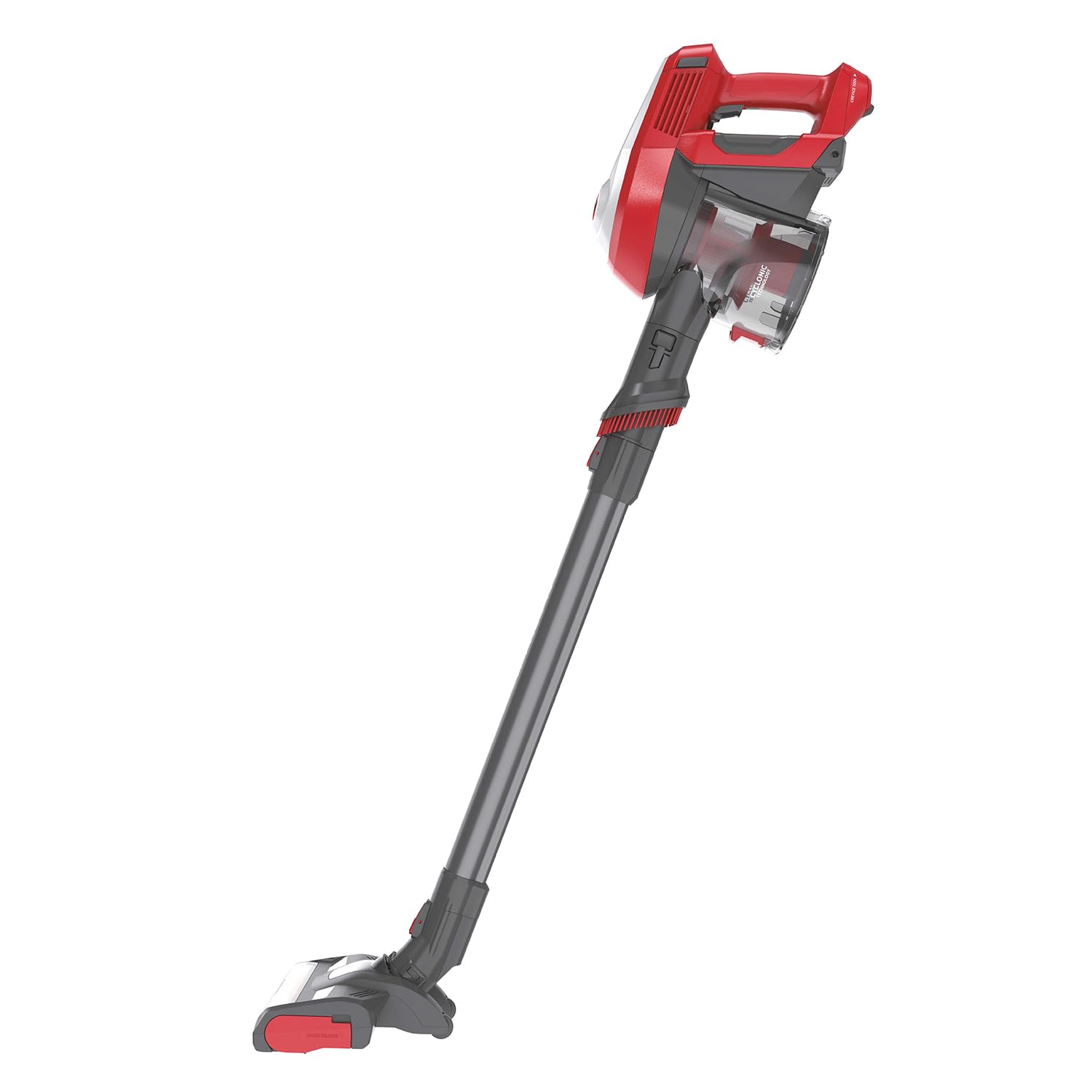 Hoover H-FREE 100 HOME HF122RH Aspiradora Escoba sin Cable y de Mano, sin Bolsa, 3 en 1: Escoba, de Mano y Vertical, Autonomía 40min, Posición parking, Ciclónico, Luces LED, 6500Pa