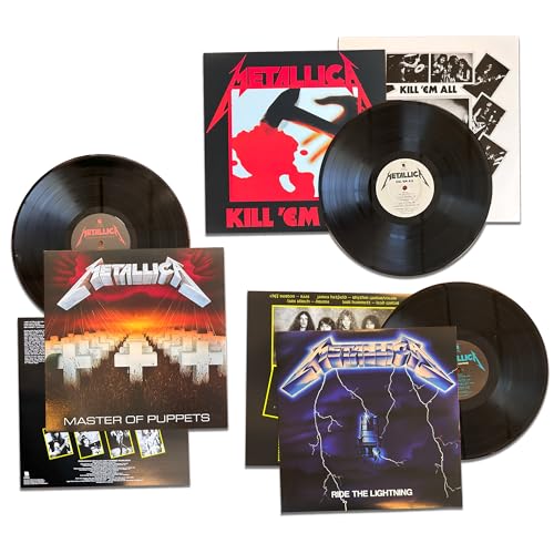Album Art for Metallica Vinyl Collection: Kill 'Em All / Ride The Lightning / Master Of Puppets by Metallica