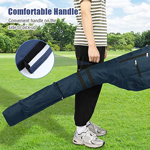 Number-one Bolsa para taco de golfe, bolsa de viagem dobrável portátil para 8 a 10 tacos de golfe, m