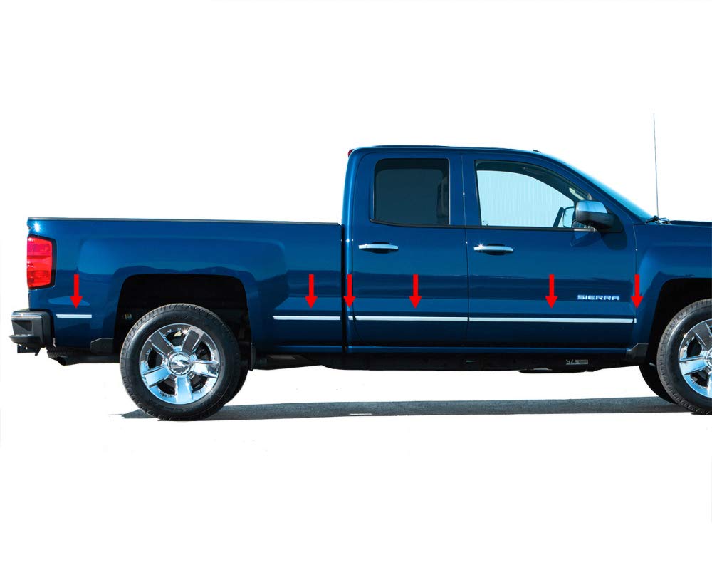 Amazon.co.jp: アメリカ製!2014-2018 GMC シエラ ダブルキャブ 5.8 