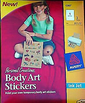 Amazon.com: Body Art Stickers : Arts, Crafts & Sewing