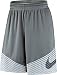 Nike Mens Elite Reveal Basketball Shorts Cool Grey/Wolf Grey/White 718386-065 Size X-Large