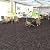 Petgrow Commercial Carpet Tiles, 24" x 24" Squares, 18 Tiles, 72 sq ft, Non-Slip Soft Padded Carpet for Office, Bedroom, Living Room, Kitchen, Garage,Easy DIY Installation (Brown)