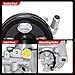 PHOBOOS Power Steering Pump Compatible with Subaru Forester 2011-2013 H4 2.5L, Wagon, with Outlet & Pulley, Smooth Steering, Low Noise, High Durability, Ref. 21-607
