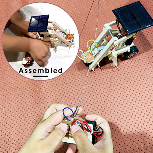 Pica Toys Wooden Wireless Remote Control Robotics Bicycle K3 - Creative Engineering Circuit Science STEM Building Kit - Electric Motor DIY Experiment for Kids, Teens and Adults