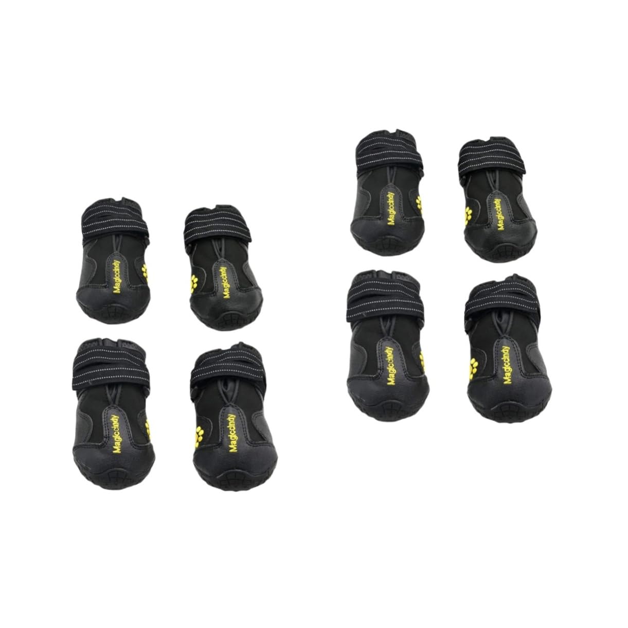 Milisten 8 Uds Zapatos para Perros Botas Cálidas De para Perros Botas para Perros Botas De Nieve para Mascotas
