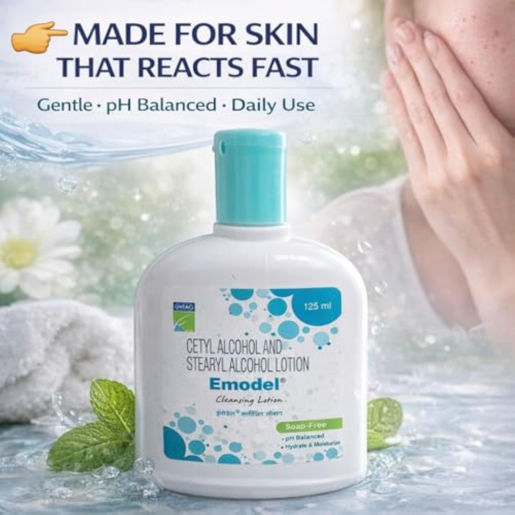 Cleansing Lotion, Gentle Skin Cleanser
