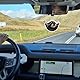 2 Stück Duftbaum mit Süße Waschbär Motiv Lustige Duftbaum Auto Duftspender Lufterfrischer für Autos zum Aufhängen im Auto Doppelseitiger Druck Duftanhänger für Familie
