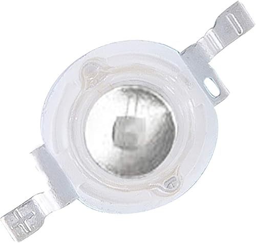 Miniatura 2 de (Paquete de 20) 1W 6500K blanco frío LED perlas, chip LED, bombilla de lámpara LED para luces LED de escenario