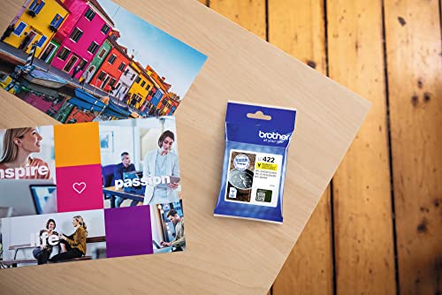 Brother LC-422Y-INK CARTIDE pour MFC-J5340DW, MFC-J5345DW, MFC-J5740DW, MFC-J6540DW, MFC-J6540DW, MFC-J6940DW