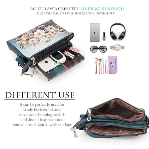 Image of Nevis Women's Stylish Sling Bag, Crossbody Purse, Casual Fashion Handbag