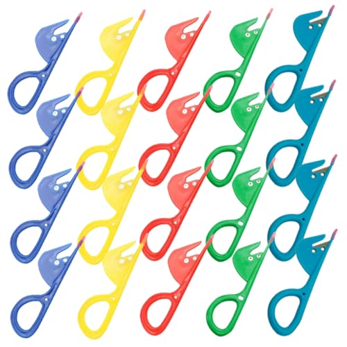 GRIRIW Forbici Da Cucina Tagliaintestino Per Pollame Compatte, Strumenti Portatili Per Apertura Intestini, Set Da 20 Pezzi Per Uso Domestico e Ristoranti