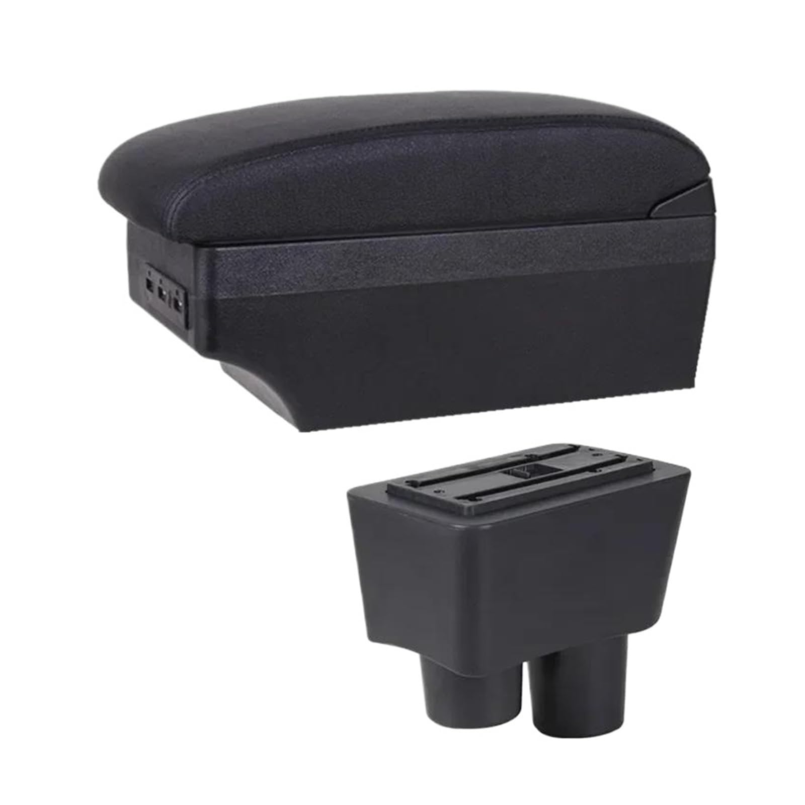Otbehuwj E1 Black Line Car Armrest Box Interior Retrofit Storage Box For Nissan For Almera For Versa