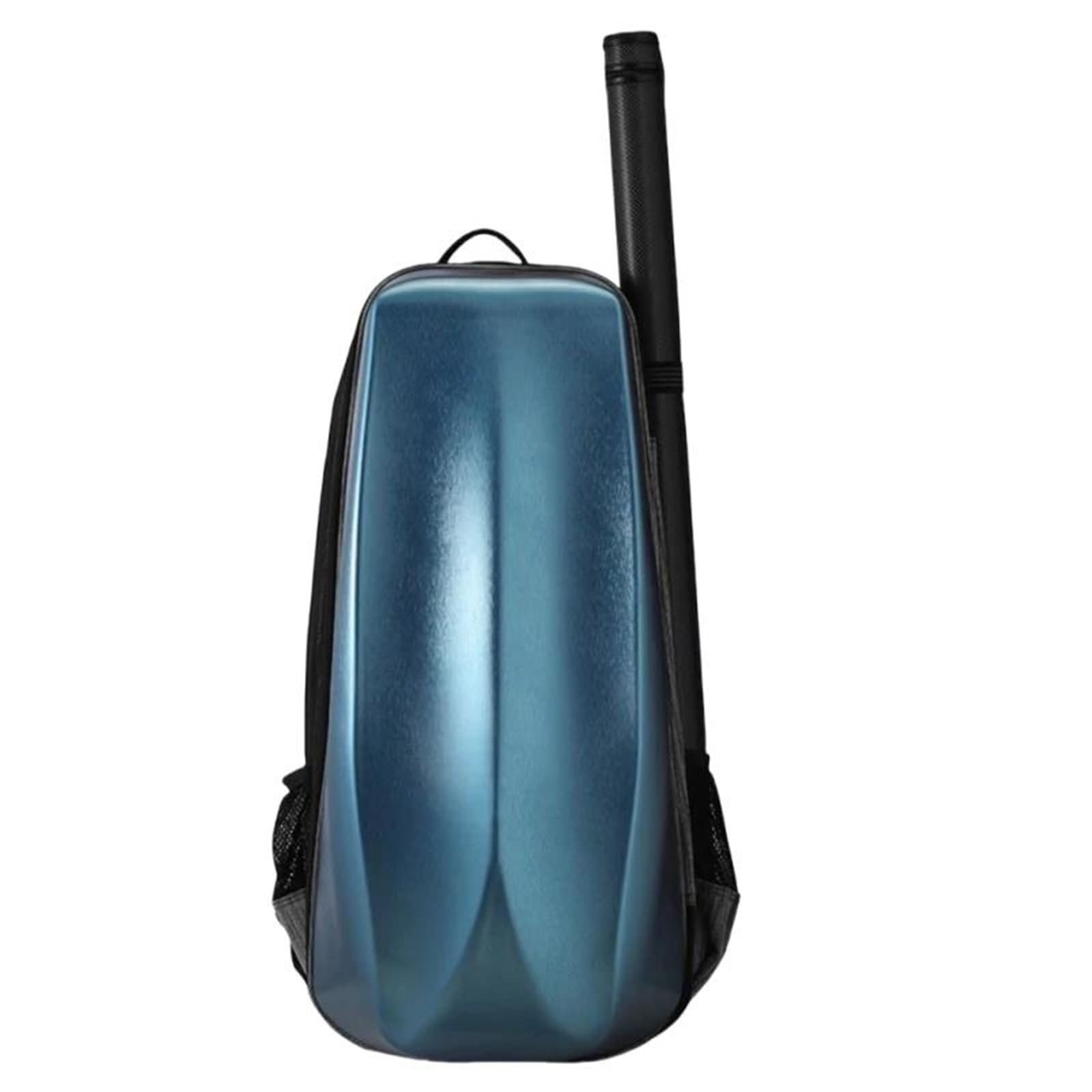 Estuche De Violín Compuesto De Fibra De Carbono 4/4 Almacenamiento Con Diseño De Concha Bolsa Protectora Para Violín Mochila Impermeable A Prueba De Golpes Estuche de violín profesional(Dark Blue)